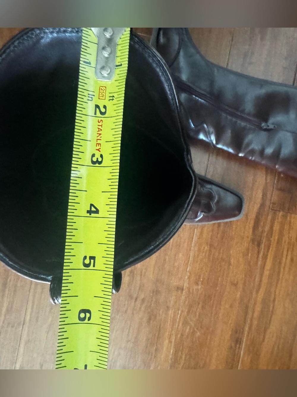 Primark burgundy tall western cowboy boots size 6 - Picture 12 of 12
